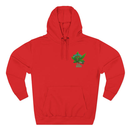 Green Horror Bud-Friend Fleece Hoodie