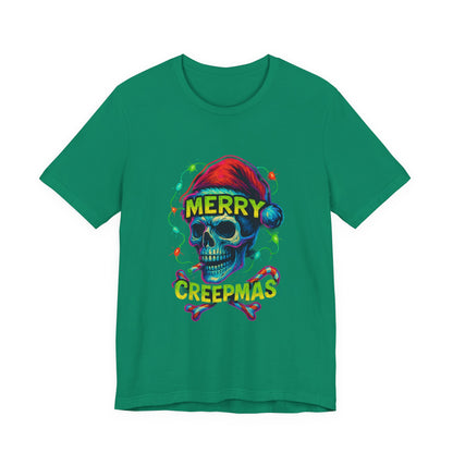 Merry Creepmas Skull Tee