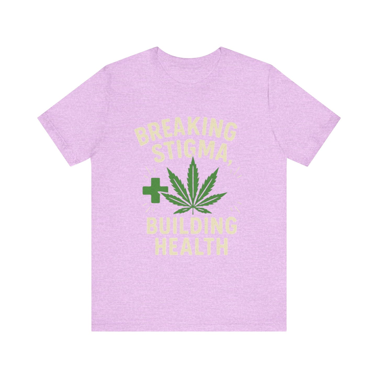 Breaking Stigma Unisex Jersey Tee - Cannabis Awareness Shirt, Gift for Activists, Eco-Friendly Clothing, Everyday Wear, Mental Health [...]
