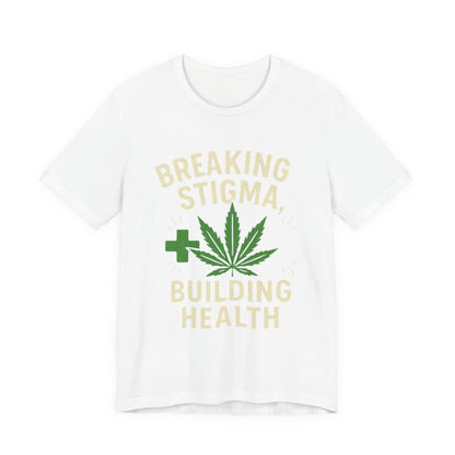 Breaking Stigma Unisex Jersey Tee - Cannabis Awareness Shirt, Gift for Activists, Eco-Friendly Clothing, Everyday Wear, Mental Health [...]