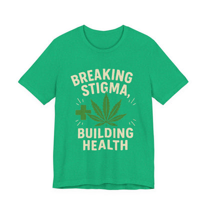 Breaking Stigma Unisex Jersey Tee - Cannabis Awareness Shirt, Gift for Activists, Eco-Friendly Clothing, Everyday Wear, Mental Health [...]