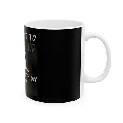 Funny Cannabis Mug for Smokers, Cannabis Lover Gift, Green Coffee Mug, Stoner Humor Cup, 420 Gift, Holiday Fun-Mary Jane 2025