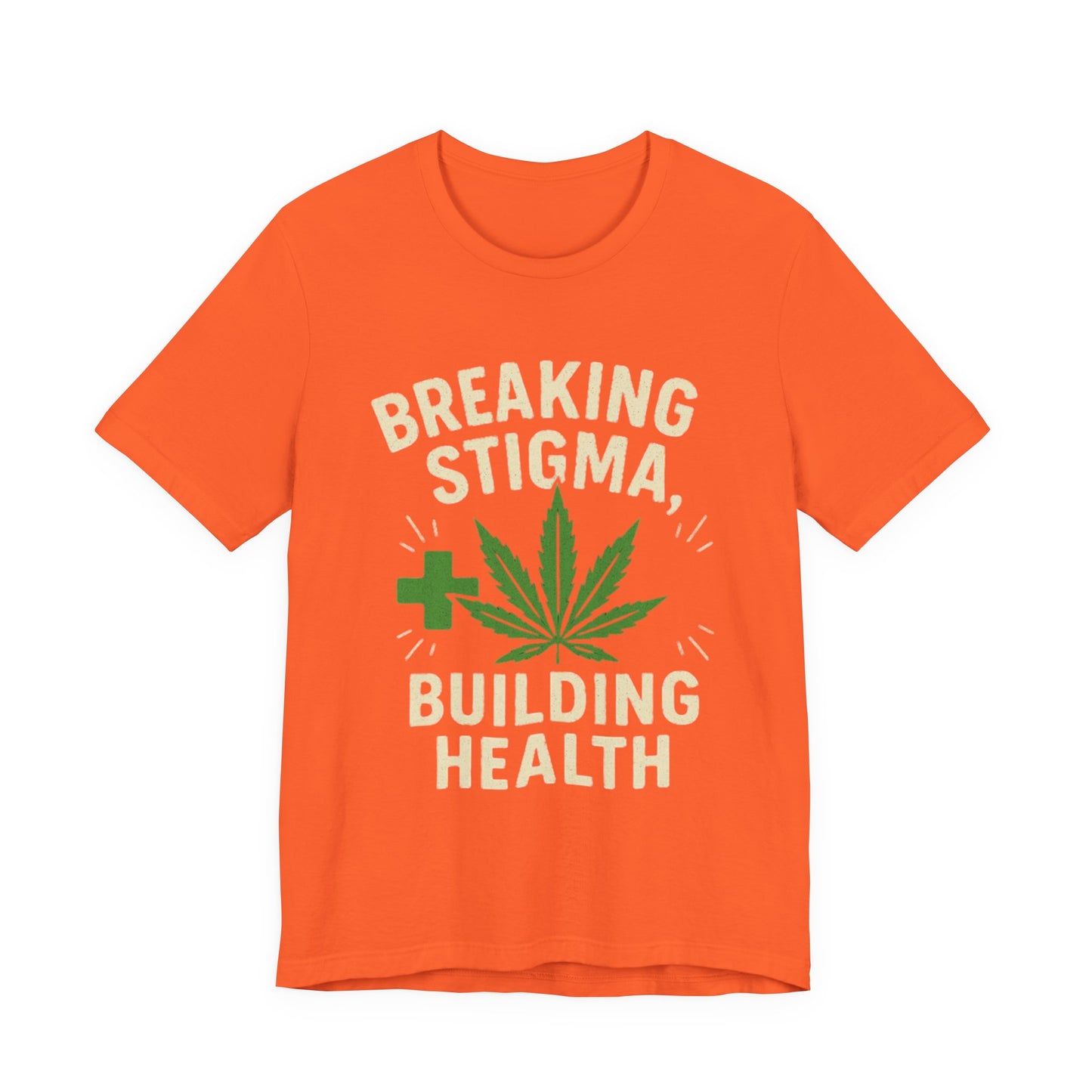 Breaking Stigma Unisex Jersey Tee - Cannabis Awareness Shirt, Gift for Activists, Eco-Friendly Clothing, Everyday Wear, Mental Health [...]