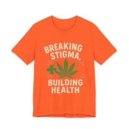 Breaking Stigma Unisex Jersey Tee - Cannabis Awareness Shirt, Gift for Activists, Eco-Friendly Clothing, Everyday Wear, Mental Health [...]