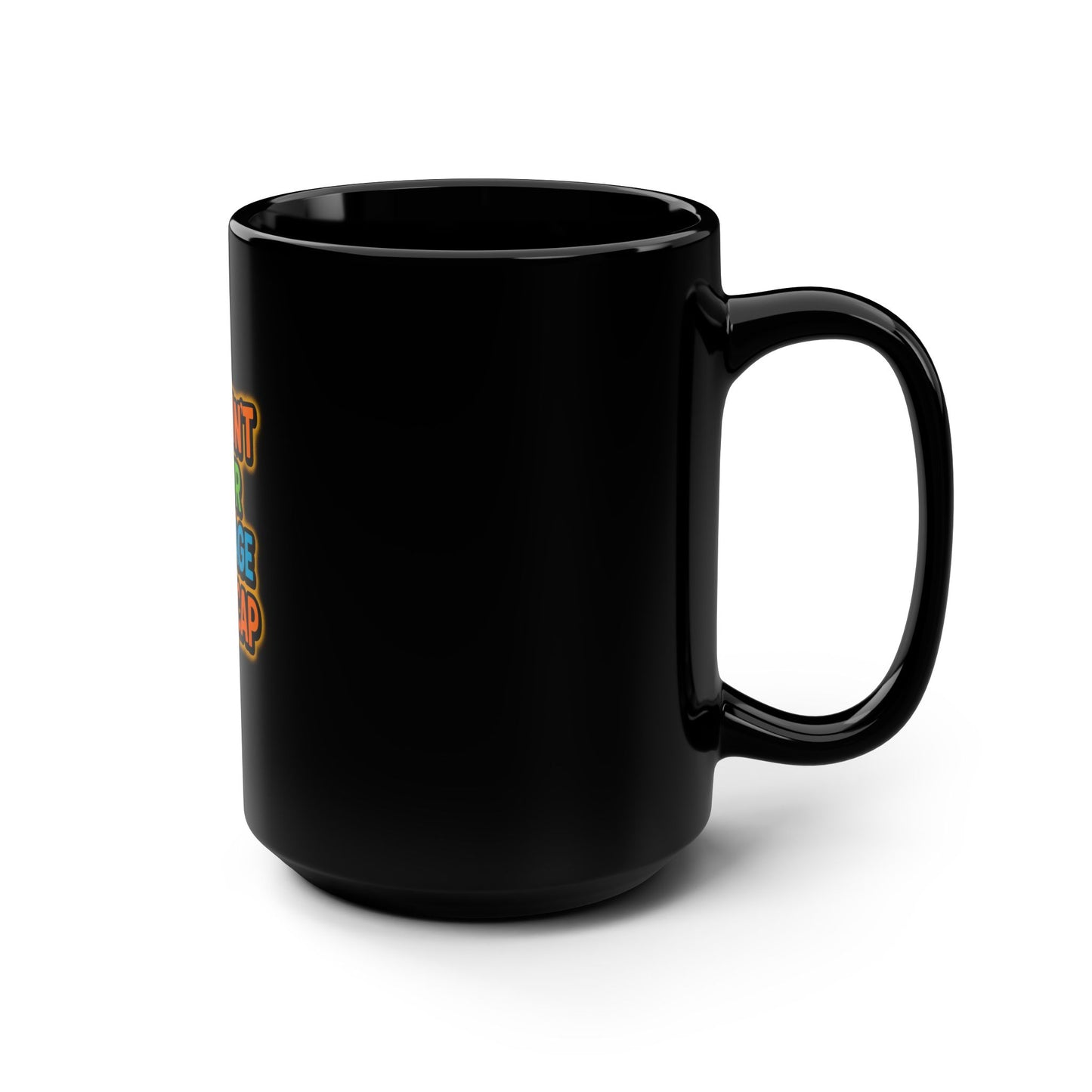 This Ain’t Your Average Nightcap Mug – Funny Graffiti Coffee Cup for Stoners, Night Owls & Caffeine Lovers - Colorful Nightcap Quote Mug