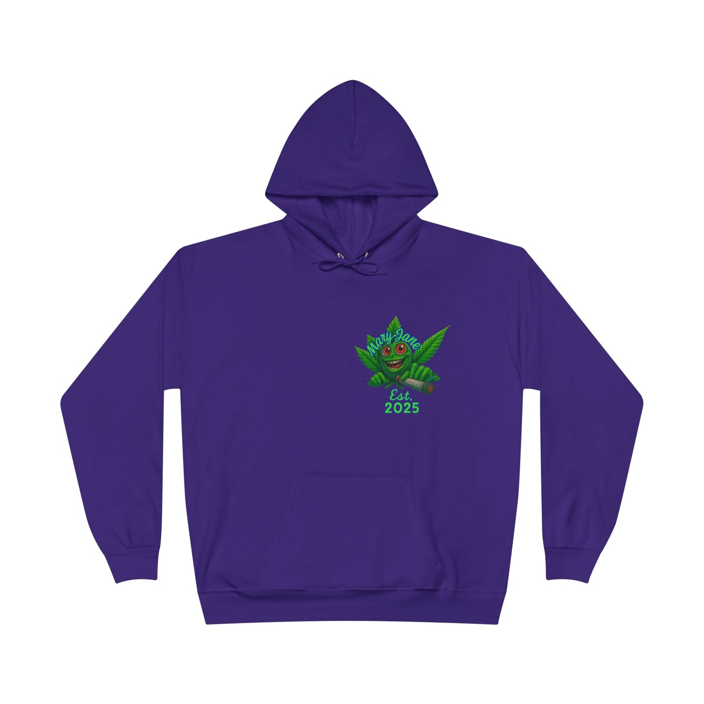 Ghostly Vibes Eco-Friendly Hoodie, Halloween Sweatshirt, Unisex Pullover, Festival Fashion, EcoSmart Apparel, Ghost Goblins Ganja